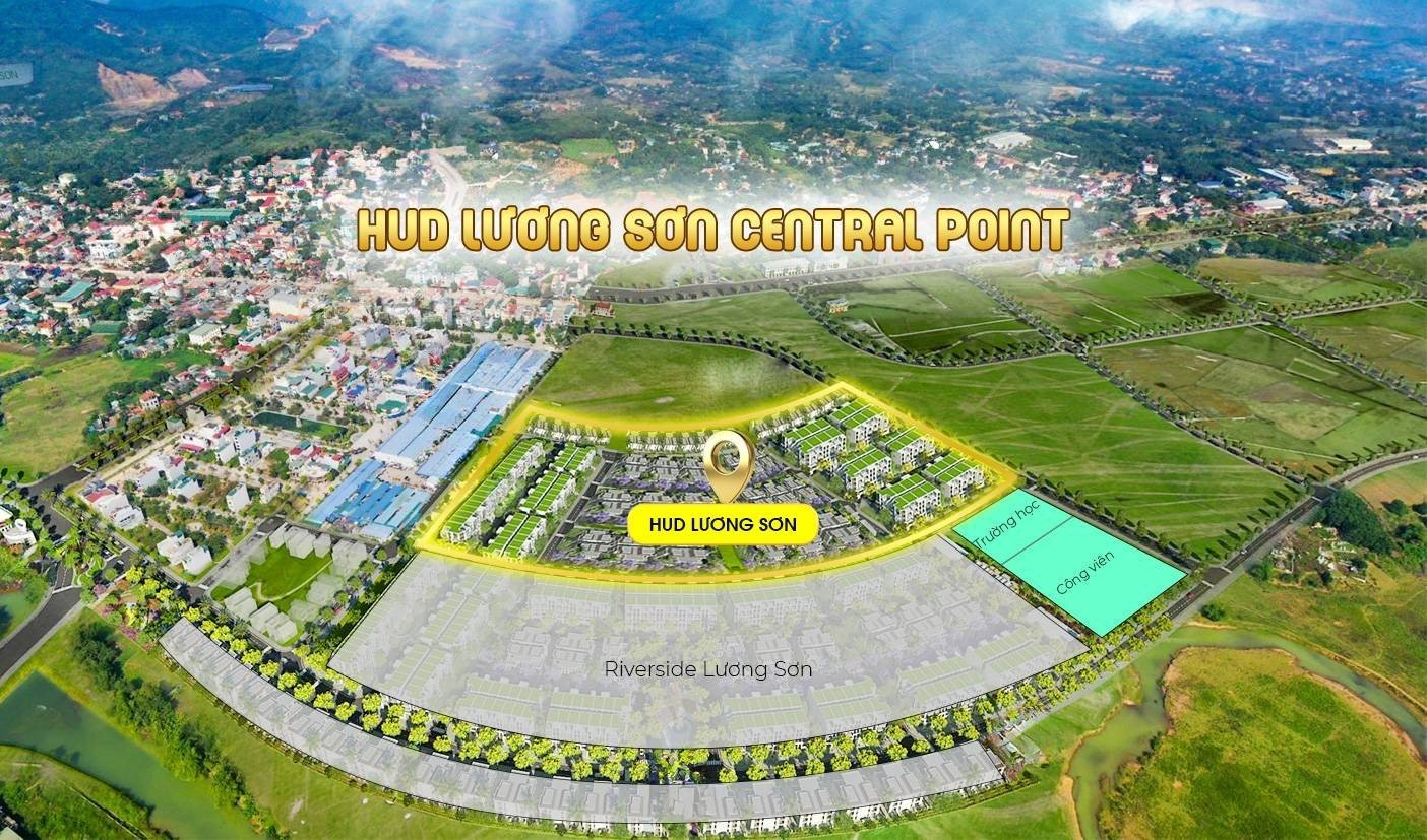 Dự án HUDS Lương Sơn - Lương Sơn Central sát chợ Lương Sơn giá hơn 1 tỷ/lô 13944899