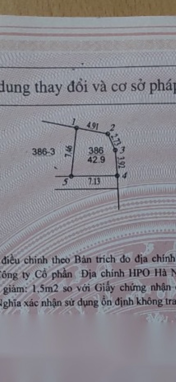 42,9m đất + LÔ GÓC - Tổ 6 YÊN nghĩa Hà Đông chính chủ bán phá giá chỉ hơn 1 tỷ
 diện tích 42,9m đất 13962950