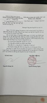 Bán đất Bình Sơn Long Thành đường cầu mên 1000m2 giá 8,7 ty 13963777
