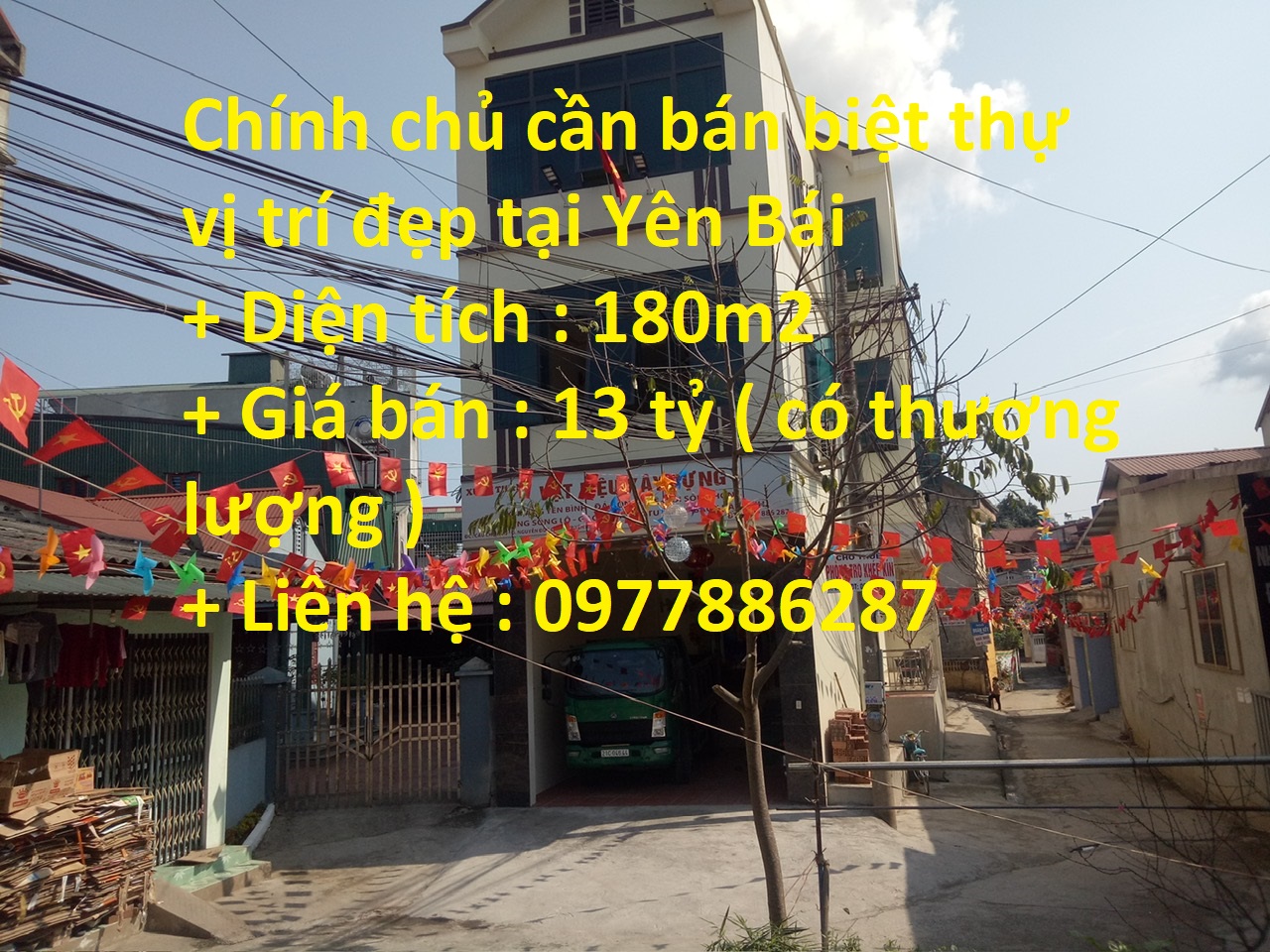 Chính chủ cần bán biệt thự phường Yên Thịnh , thành phố Yên Bái 13970088