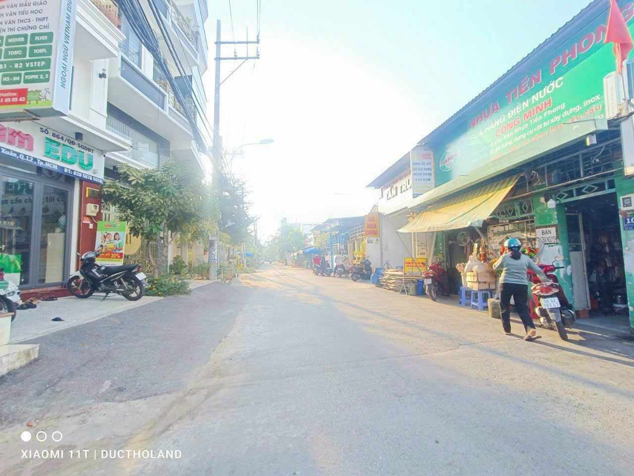 Bán nhà mặt tiền ở và kinh doanh 5x22m, 2 tầng, 5.x Tỷ Thạnh Xuân, Quận 12 gần Hà Huy Giáp 13990744