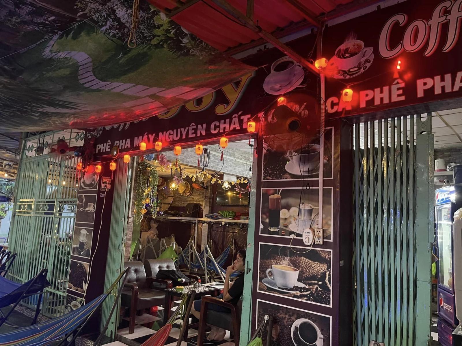 Cho thuê hoặc sang mb cf võng 2 mặt tiền rộng Đã có lượng khách ổn định 13995694