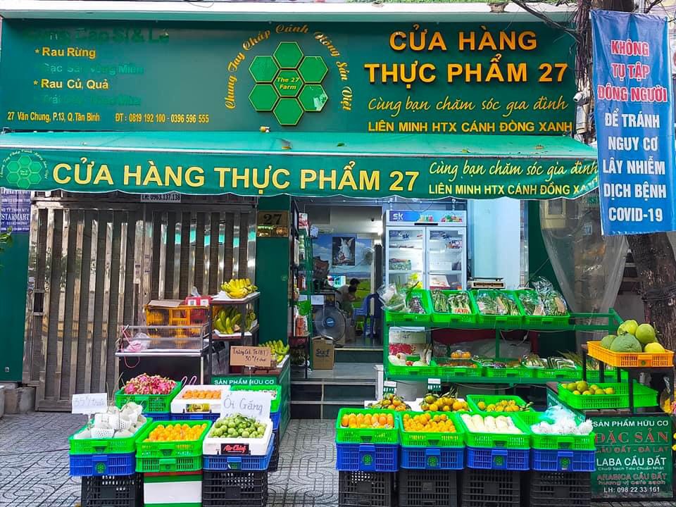 Sang cửa hàng thực phẩm rau, củ quả sạch Địa chỉ 27 Văn Chung p13 Tân Bình 14001307