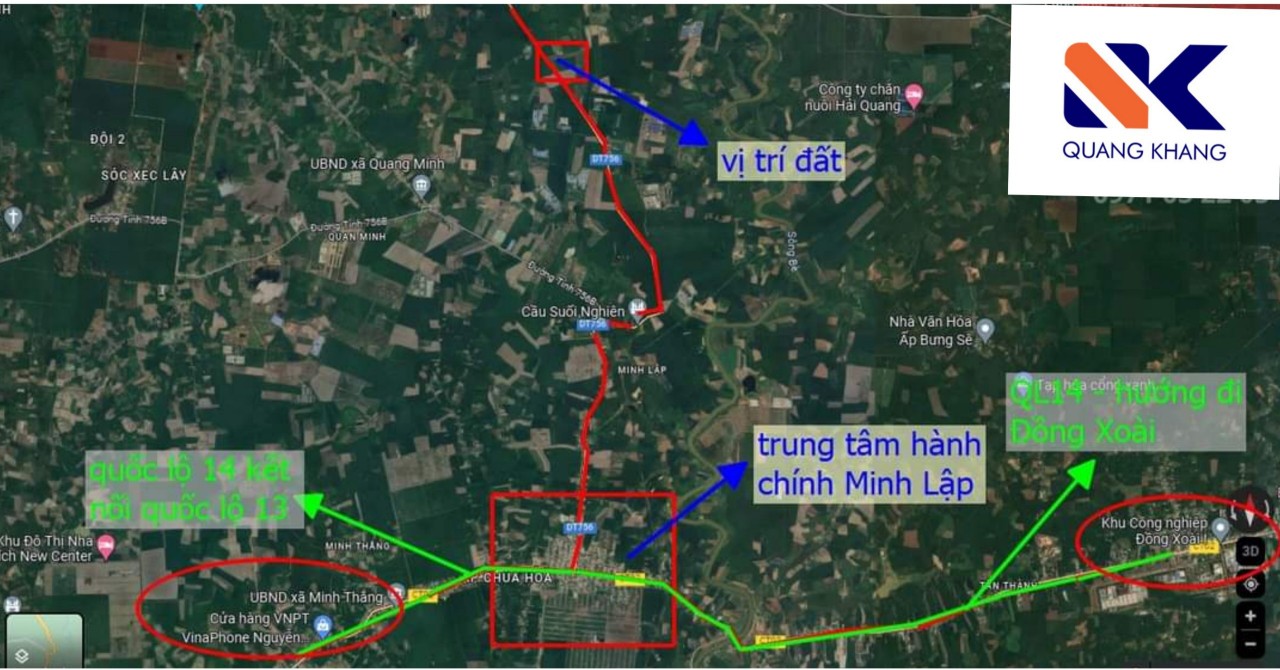 MINH LẬP CENTRAL - Bán đất giá siêu tốt Minh Lập, Chơn Thành, Bình Phước 14003317
