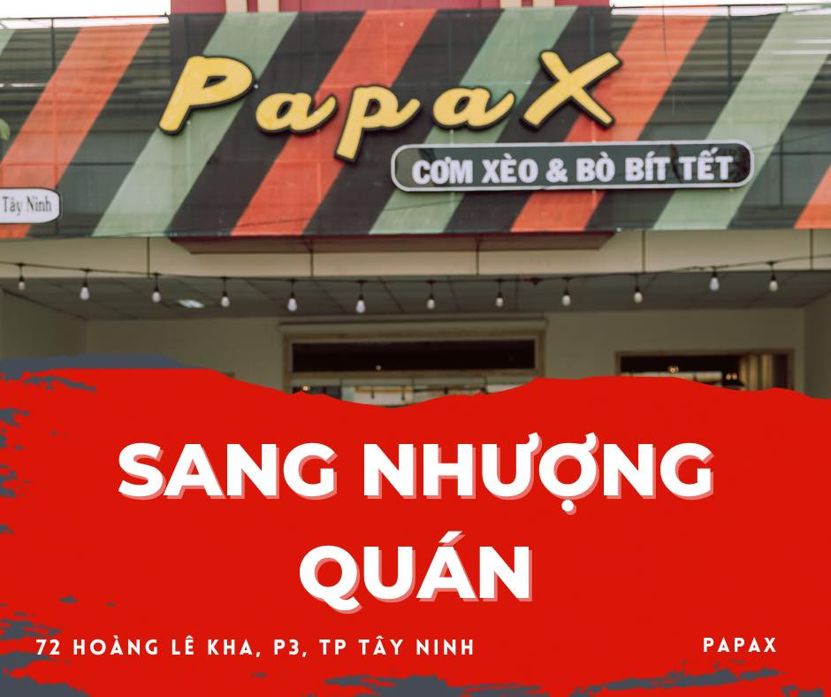 SANG NHƯỢNG CỬA HÀNG ĐỊA CHỈ 72  HOÀNG LÊ KHA, PHƯỜNG 3, THÀNH PHỐ TÂY NINH 14004147