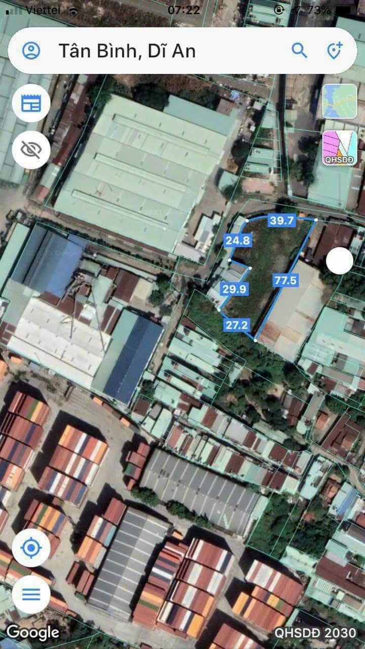 LÔ GÓC 2 MT, 2 SÀO, NGUYỄN THỊ MINH KHAI, MỸ PHƯỚC, TÂN VẠN, 26 TỈ 14011524