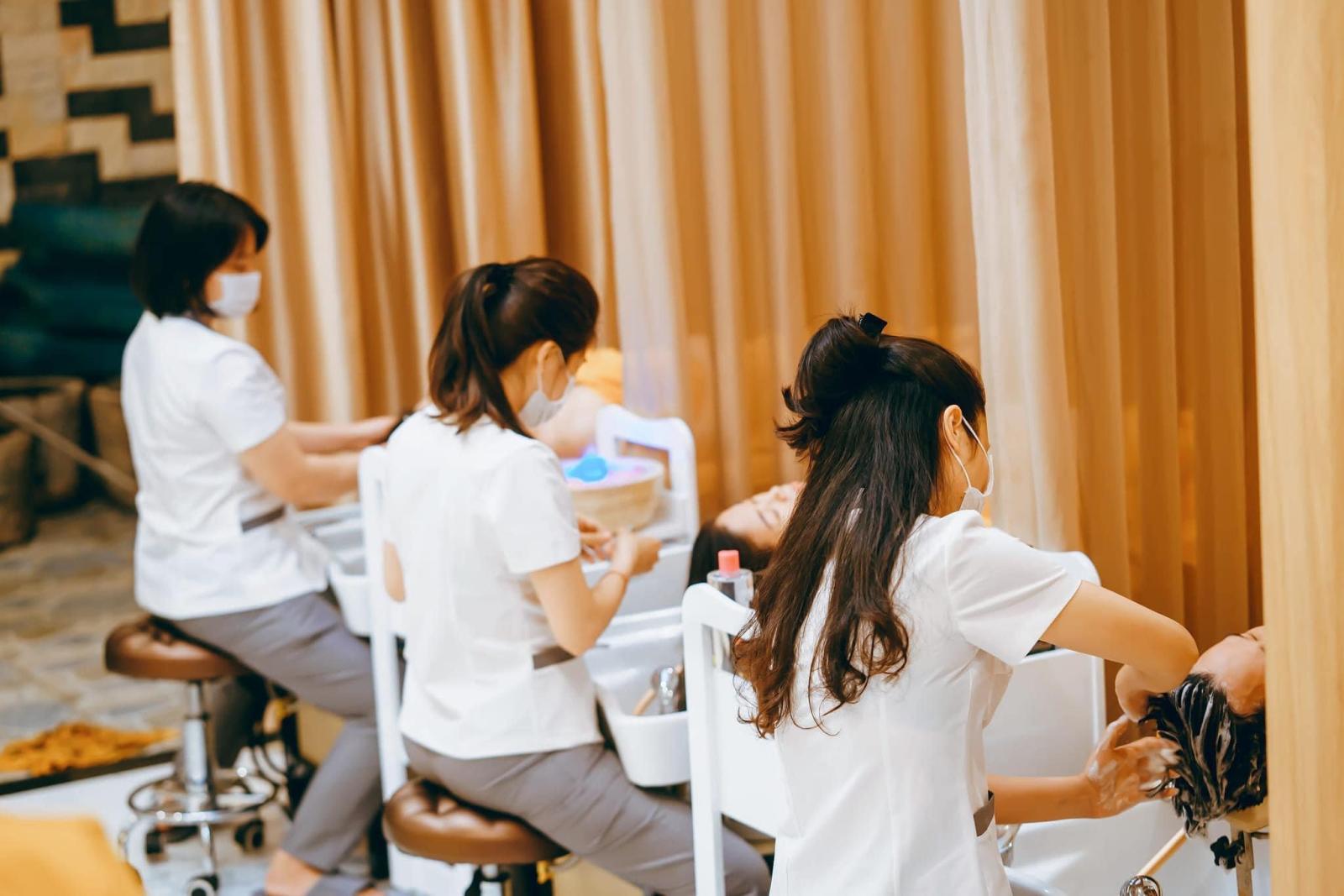 SANG NHƯỢNG SPA  Địa chỉ: Lô 16B, khu đô thị Lam Kinh, P. Đông Hương, Thanh Hoá 14019070