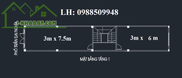 CHO THUÊ TẦNG 1 MẶT PHỐ TRẦN ĐẠI NGHĨA, PH. BÁCH KHOA, Q. HAI BÀ TRƯNG, HÀ NỘI (50M2) 13887593