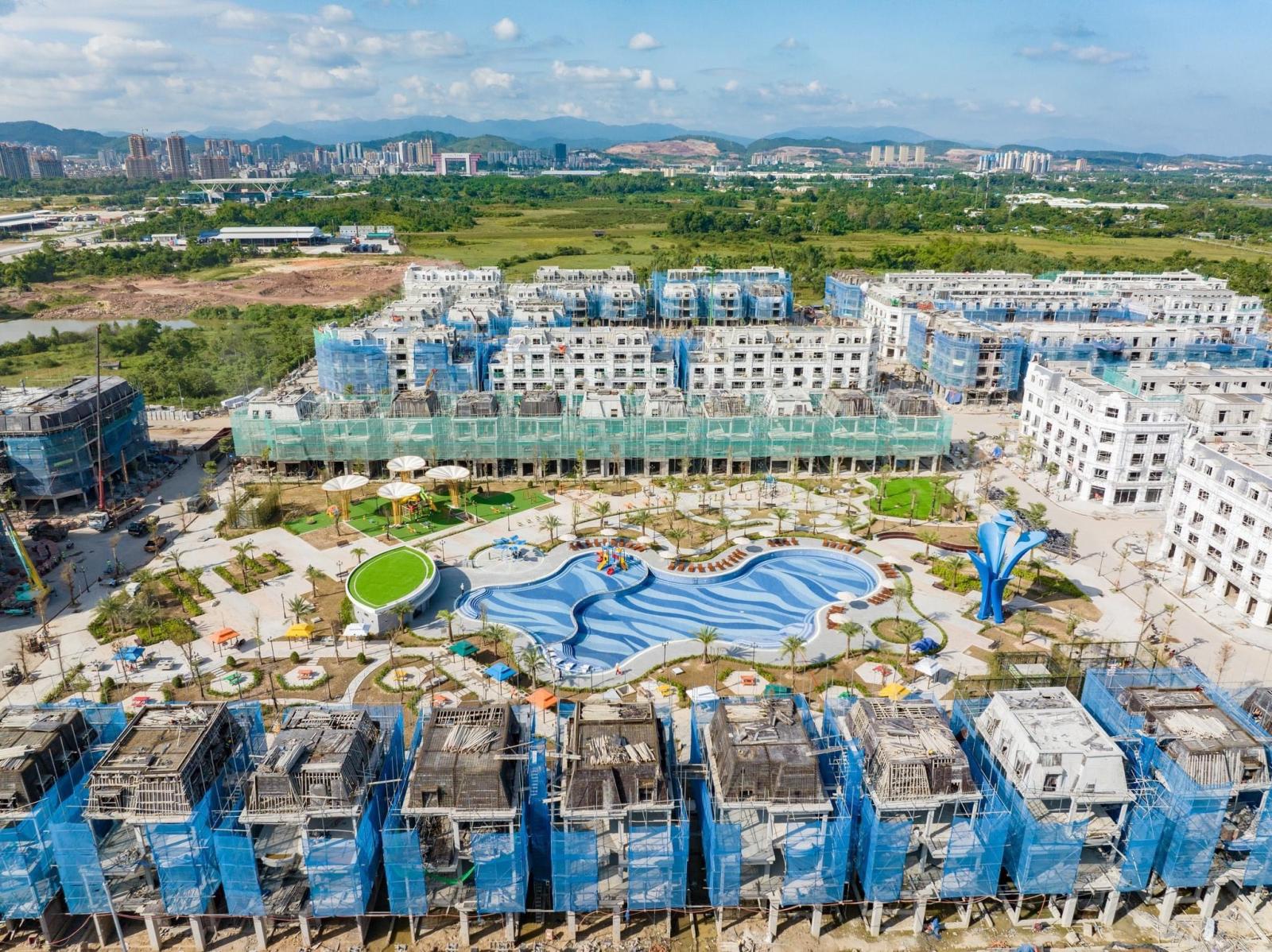 BT đơn lập mặt đường 6 làn xe duy nhất 2 mặt tiền có bể bơi sau hiên nhà, CK hẳn 4,6tỷ, TẶNG Ô TÔ 14054872