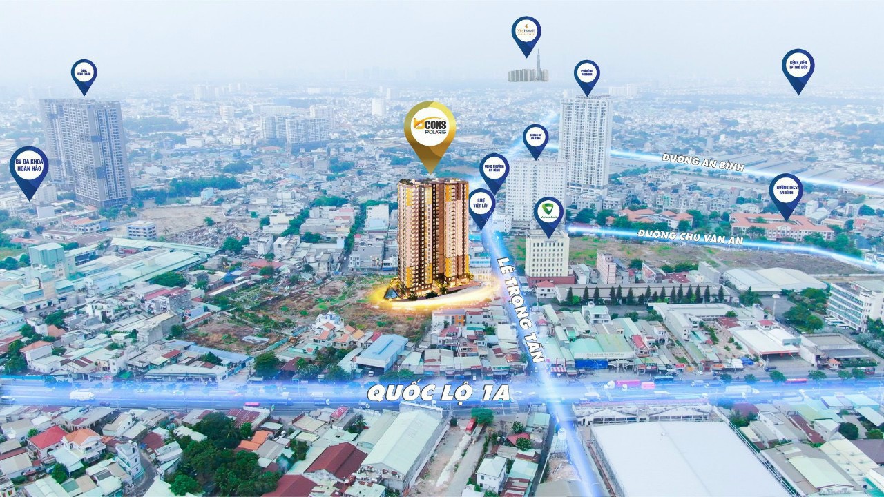 Bcons Polaris Phạm Văn đồng chính sách cam kết thuê lại 2 năm 7-10tr/ tháng 14067639