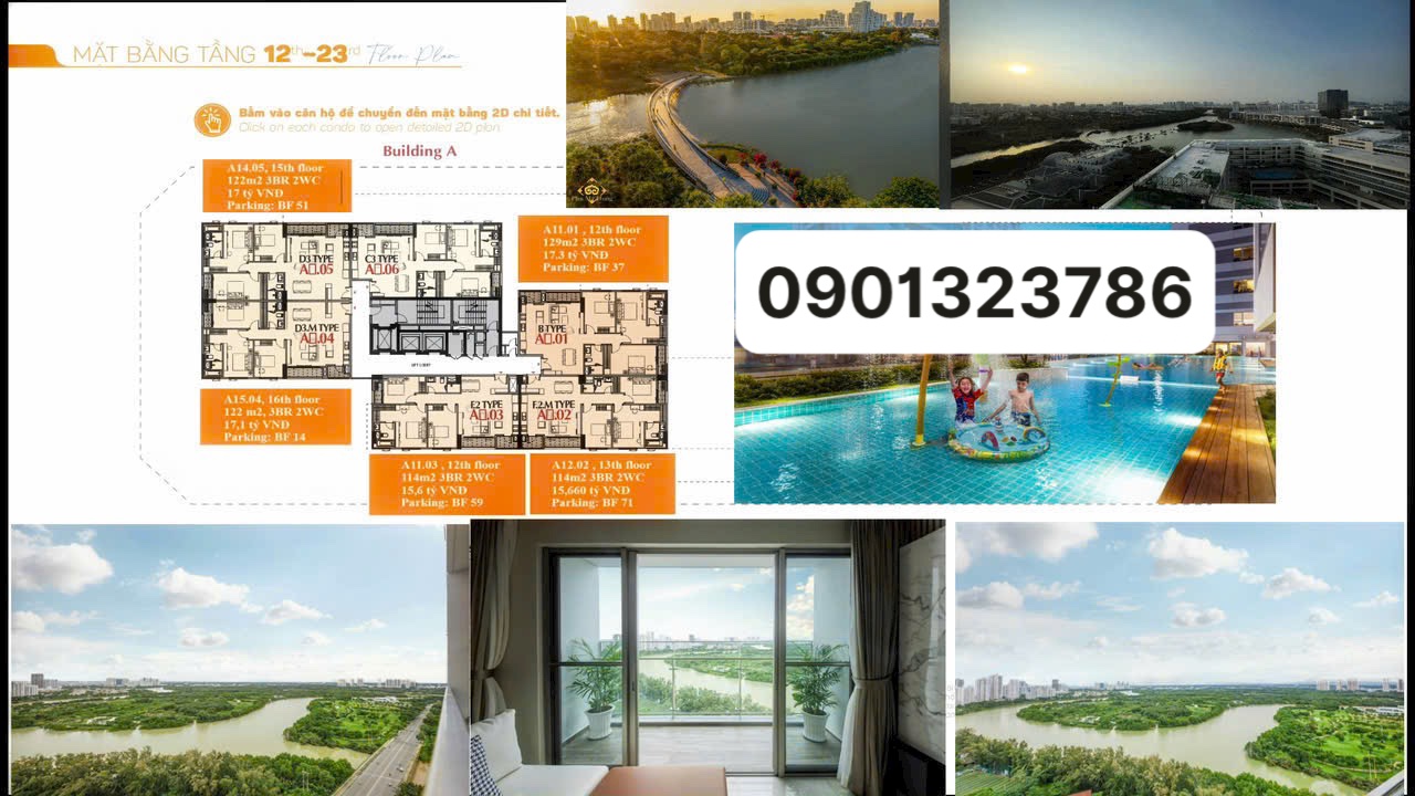 MỞ BÁN CĂN ĐỘC QUYỀN NHANH CÁC VỊ TRÍ TẦNG CAO VIEW ĐẸP THE HORIZON PHÚ MỸ HƯNG. XEM NGAY 0901323786 14068988