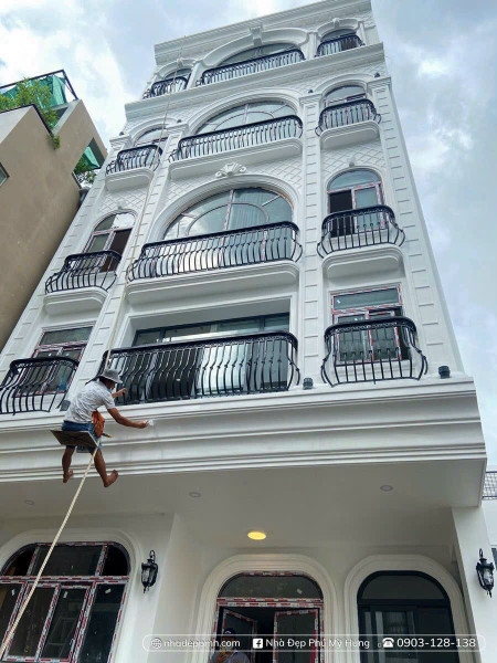 bán căn hộ dịch vụ 6 lầu hẻm 791 Trần xuân soạn phường tân hưng Q7. Dt 7x20m 14082676