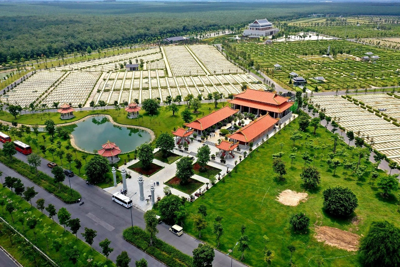 Hoa viên nghĩa  trang Sala garden cần bán mộ gia tộc 48m2 vị trí đẹp , trung tâm đền trình sau chùa 14095509