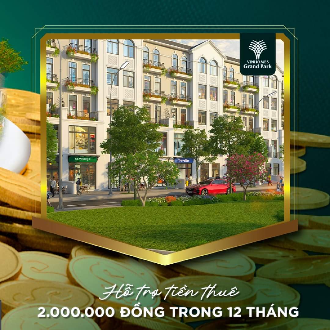 💎KHU PHỐ TMDV Vinhomes Grand Park - Trục đường Nguyễn Xiển Long Phước sẽ được Quy hoạch ngành hàng 14100556