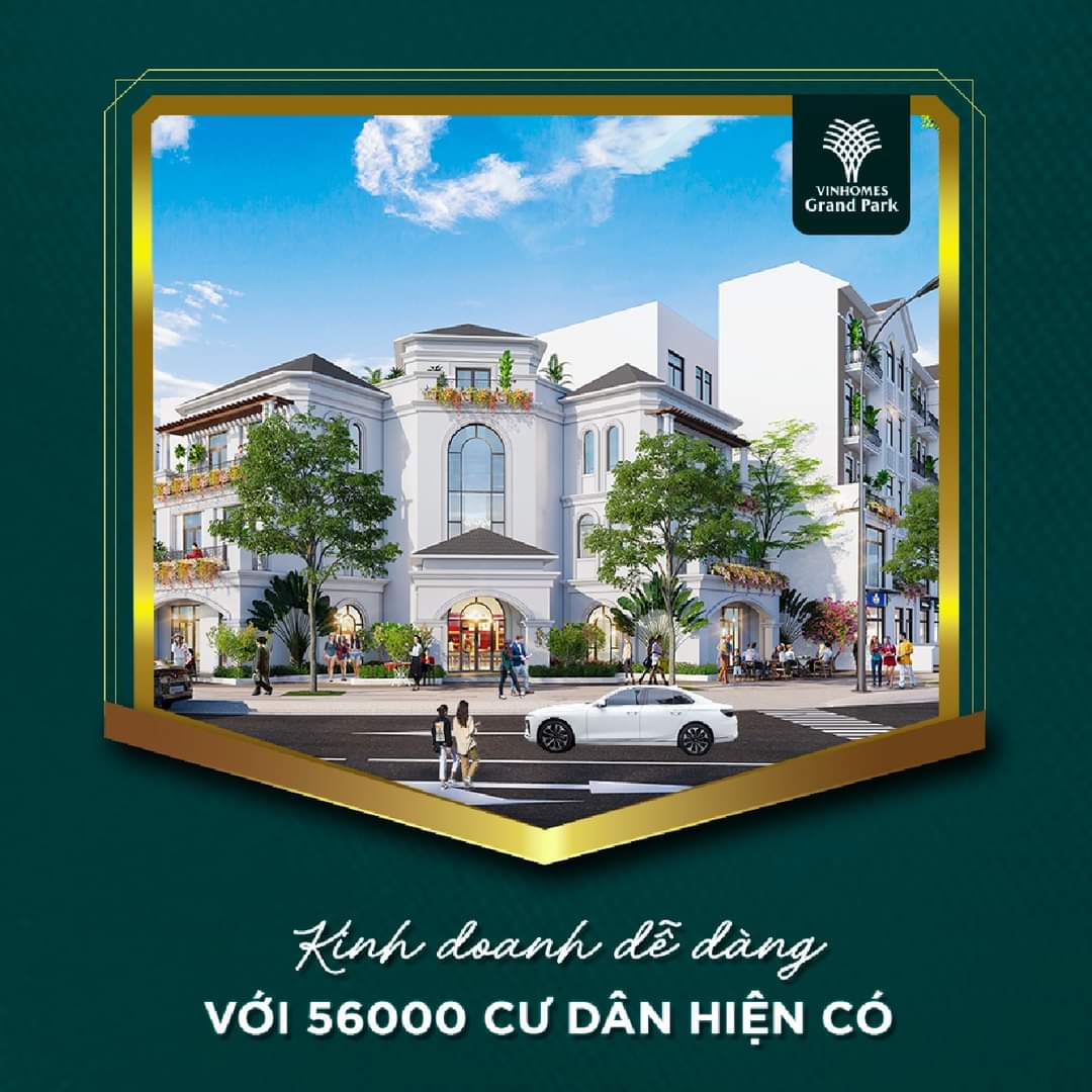 💎KHU PHỐ TMDV Vinhomes Grand Park - Trục đường Nguyễn Xiển Long Phước sẽ được Quy hoạch ngành hàng 14100556