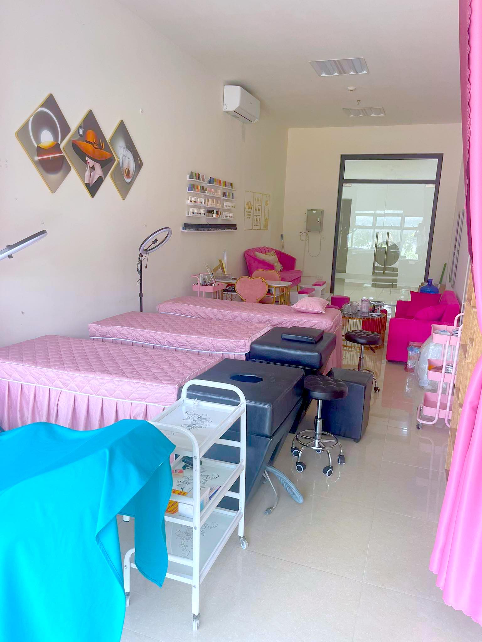 Sang nhượng cửa hàng Nail, mi, gội, tiêm mới chưa khai trương tại Văn Phú, Hà Đông, HN 14130778