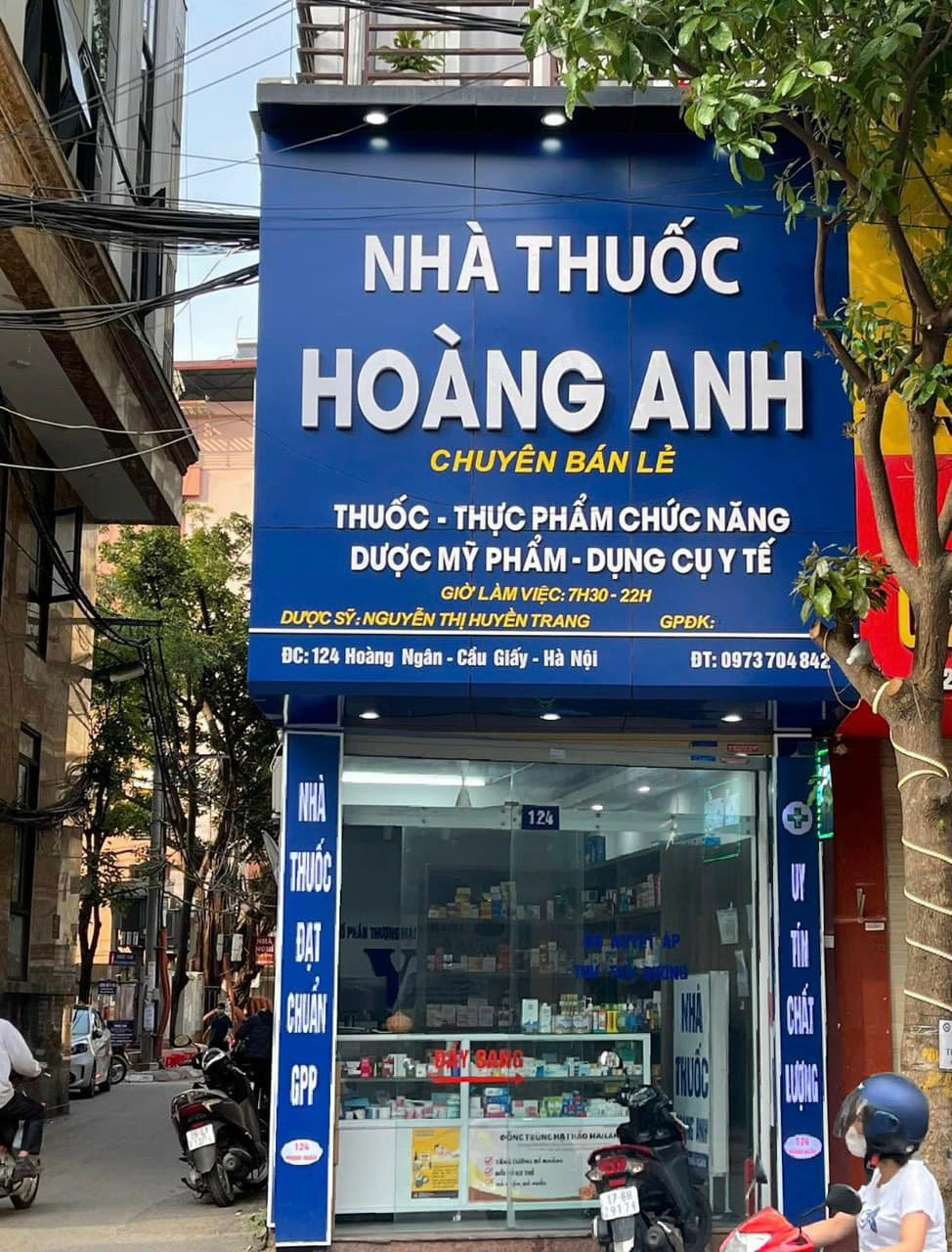 Chuyển nhượng nhà thuốc Địa chỉ 124 Hoàng Ngân, Trung Hoà, Cầu Giấy 14141378