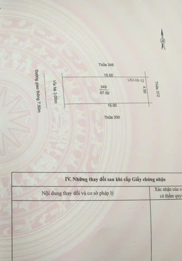 Bán đất KDC Bắc Nguyễn Lương Bằng, TP HD, 67.5m2, đường 13.5m, hướng tây, sổ hồng 14149156