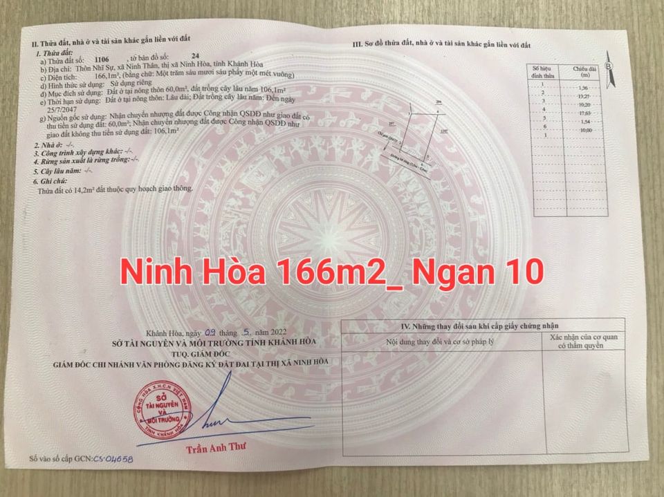 Bán đất Ninh Thân-Ninh Hòa ngay khu dân cư giá chỉ 5xx-LH 0906 359 868 14149502