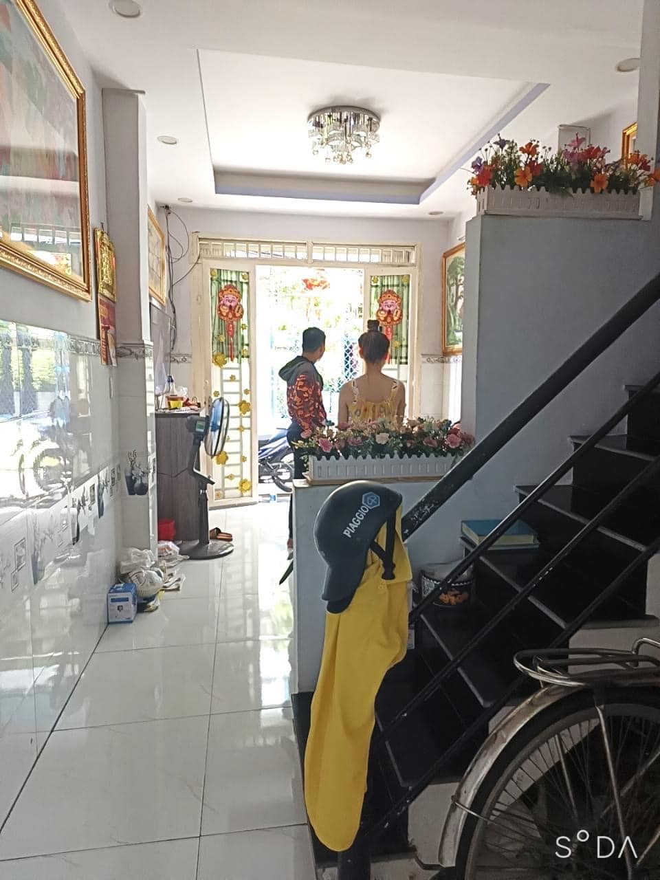 NHÀ MẶT TIỀN KINH DOANH HẺM XE HƠI QUAY ĐẦU.DÒNG TIỀN 20tr MỖI THÁNG. BÙI VĂN BA P. TÂN THUẬN ĐÔNG 14166214