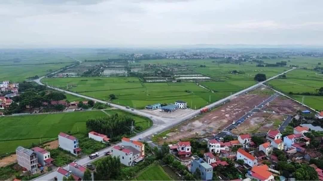 Bán lô đất mặt phố khu phân lô Xã Xuân Phú, Bắc Giang. DT 90m2, MT 5m. 14184005