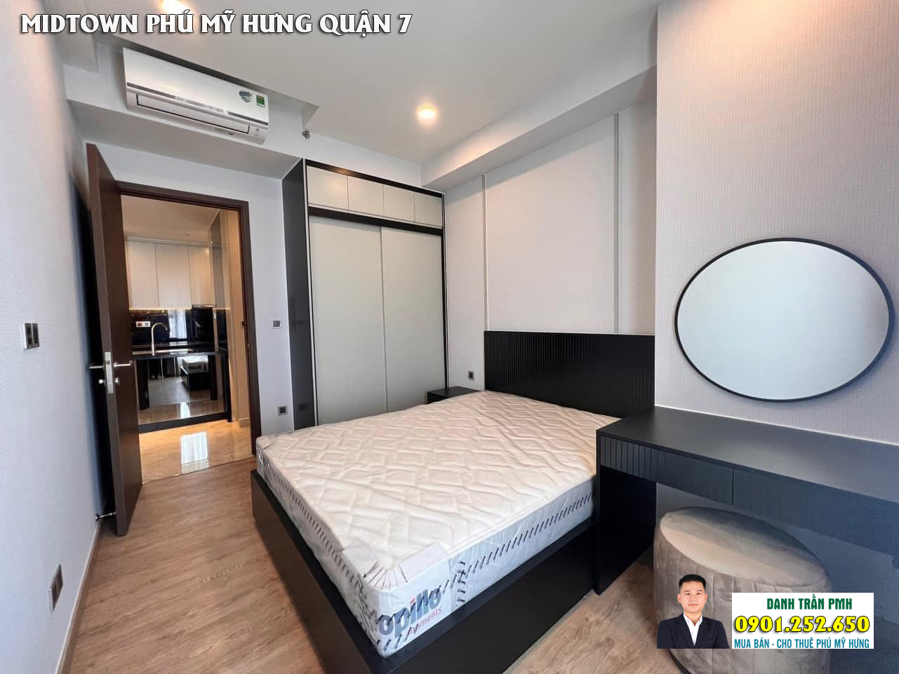 Cho thuê căn hộ 2PN Midtown Phú Mỹ Hưng Quận 7 giá chỉ 20tr/tháng LH 0901252650 Danh Trần PMH 14187497