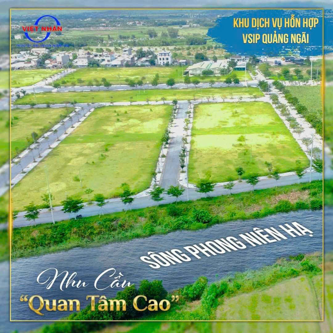 🔥 BÁN ĐẤT NỀN KHU DỊCH VỤ HỖN HỢP VSIP QUẢNG NGÃI Siêu Lợi Thế 14192921