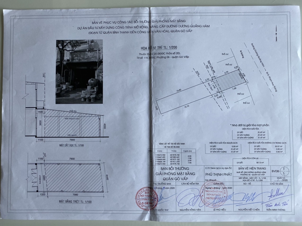 Bán nhà MT Dương Quảng Hàm, P.5, GV: 4 x 17, giá 10,8 tỷ 14193811