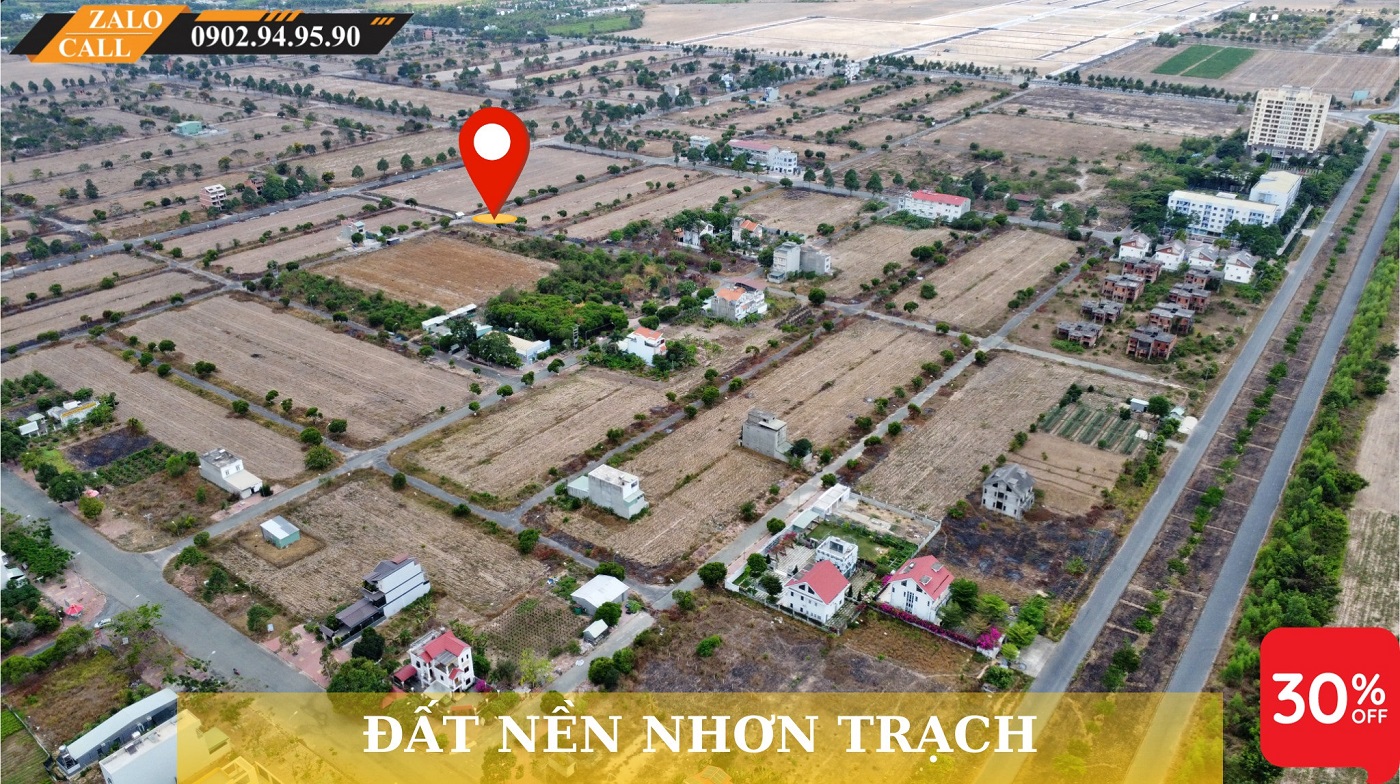 Cắt lỗ sâu - Bán gấp nền đất dự án XDHN Nhơn Trạch Đồng Nai 149m2 Full Thổ 14202180