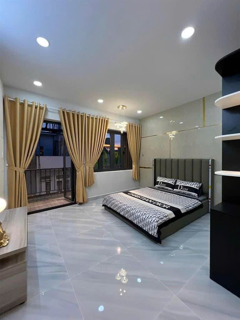 NHÀ MỚI ĐƯỜNG 8M - PHAN HUY ÍCH GÒ VẤP - TẶNG FULL NỘI THẤT - NGANG 4.5MX14M - 5TẦNG - GIÁ NHĨNH 10 15975346