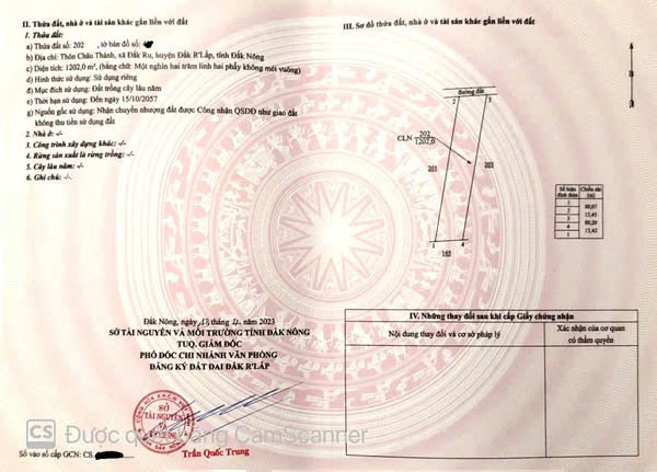 Chính Chủ Bán 20.000m2 Đất xã Đắk Ru, Đắk R'Lấp, Đắk Nông (Giáp ranh Bình Phước), Đã Có Sổ 15975408