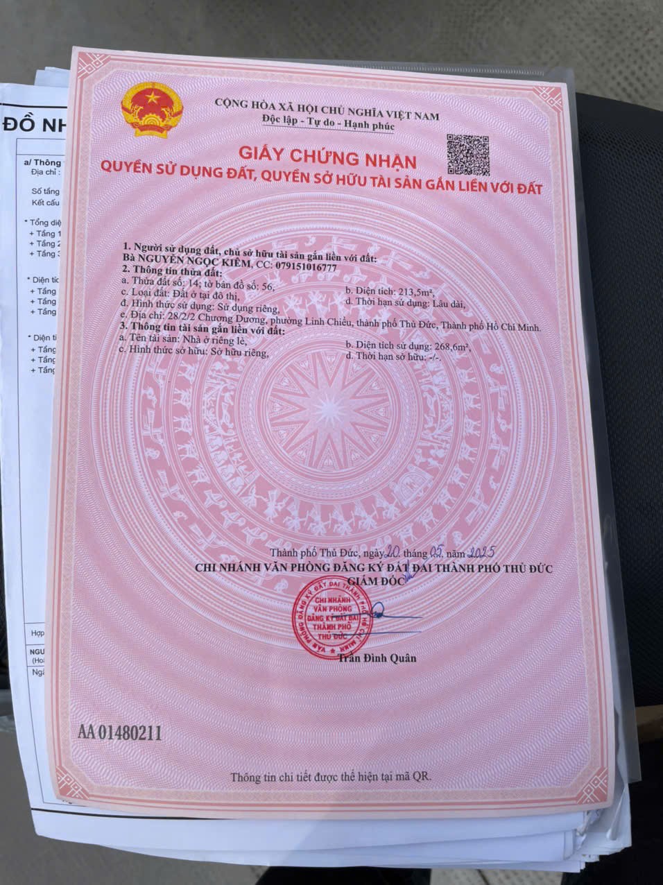 NHÀ ĐẸP – GIÁ TỐT –  BÁN GẤP NHÀ Tại Phường Linh Chiểu, Thủ Đức, HCM 15975439