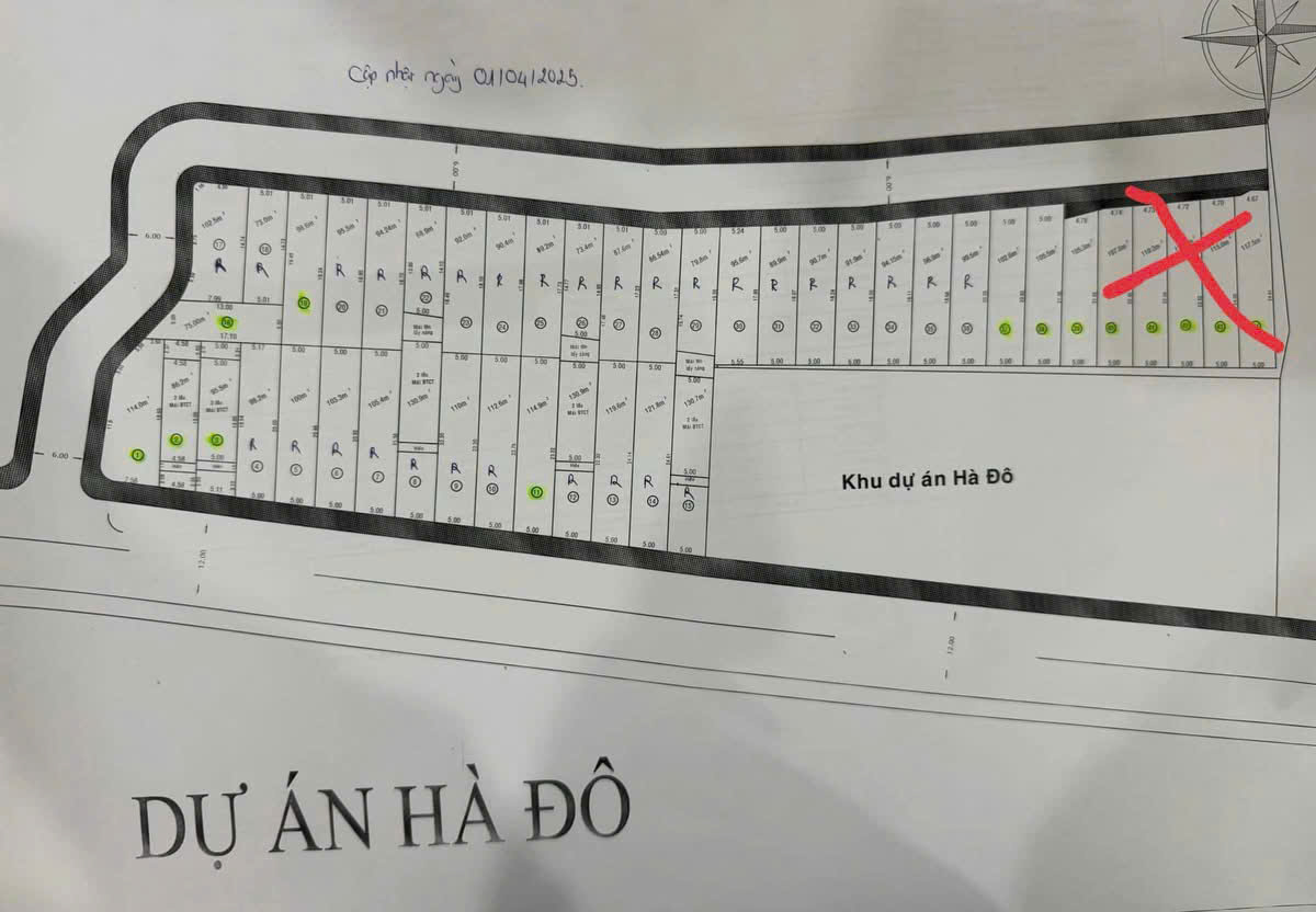 BÁN LÔ ĐẤT (5x21) KDC HÀ ĐÔ – ĐƯỜNG LÊ THỊ RIÊNG - VỊ TRÍ ĐẸP 15975573