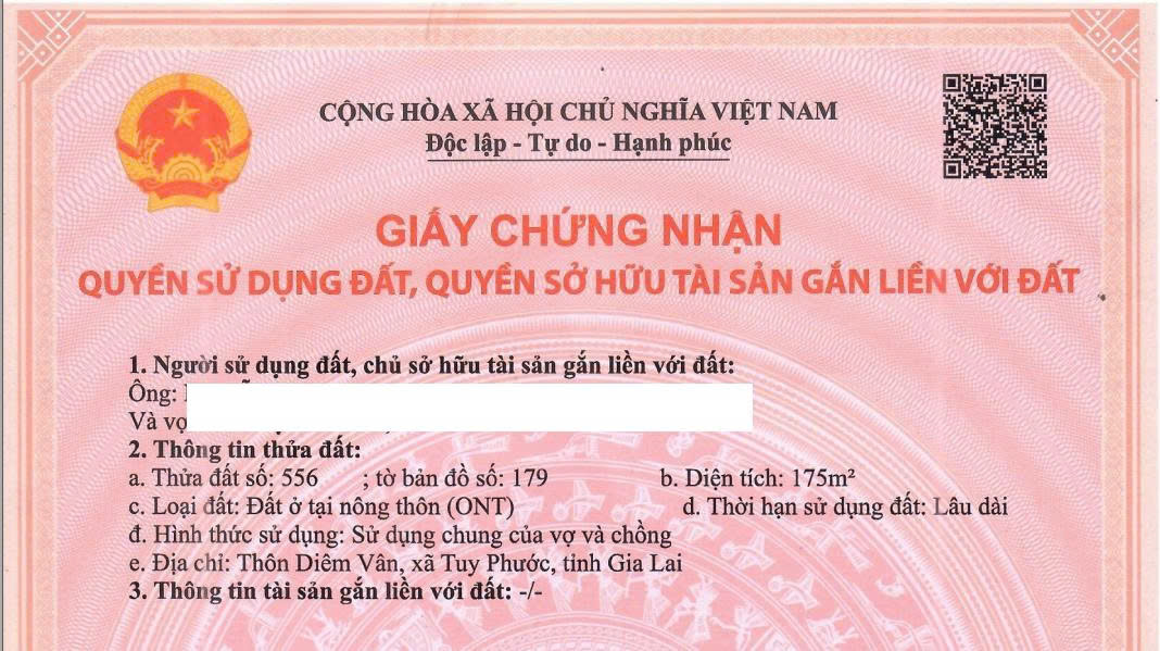 HÀNG HIẾM CHÍNH CHỦ BÁN Lô Đất Biệt Thự Khu Sinh Thái Diêm Vân Xã Phước Thuận, Tuy Phước, tỉnh Bình 15975642
