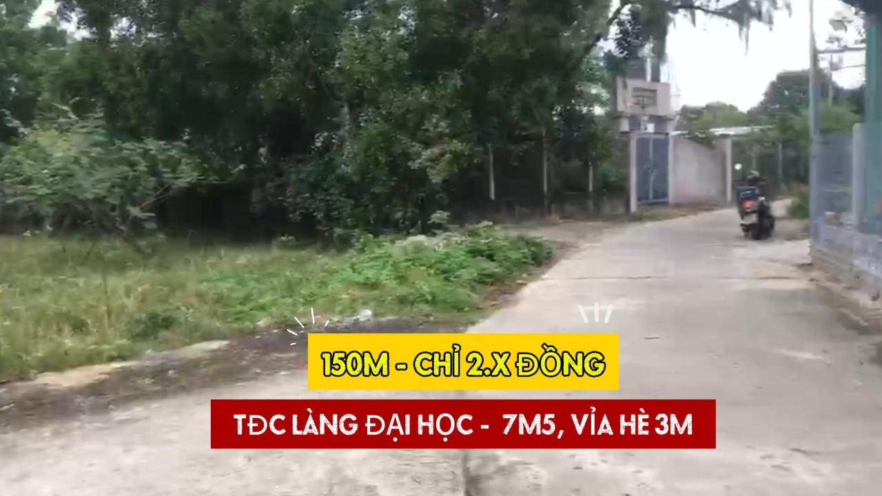 ĐẤT TĐC LÀNG ĐẠI HỌC ĐÀ NẴNG - 150M² (5X30) - CHỈ 2.9 TỶ - LÔ ĐẤT 2 MẶT TIỀN 15975753