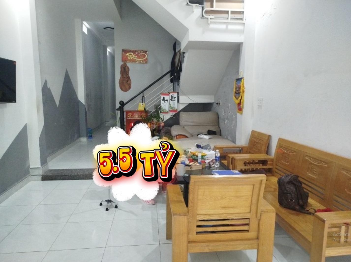 GIẢM 200 TRIỆU – SÁT MỘC SƠN 3 - NHÀ 2 TẦNG KIÊN CỐ (3pn) - CHỈ 5.5 15975759