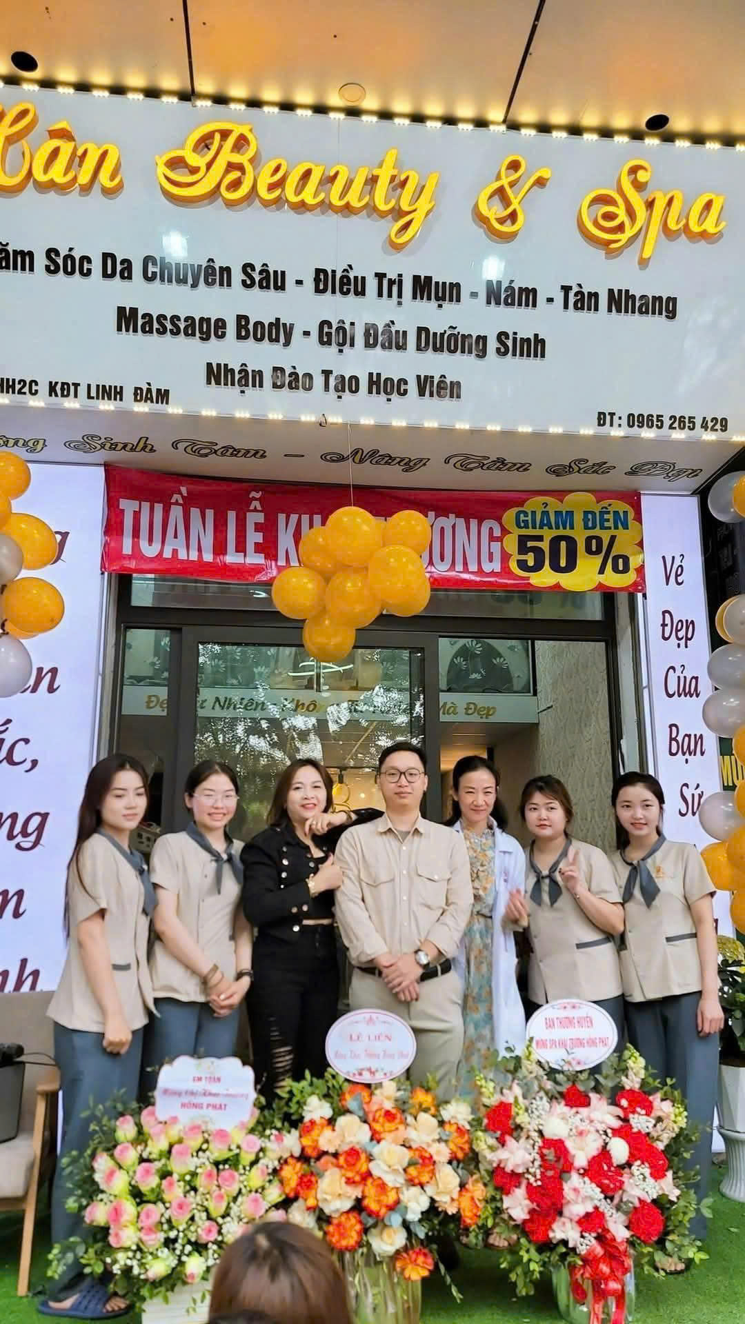 CHÍNH CHỦ SANG NHƯỢNG SPA – VÀO LÀ LÀM NGAY Vị trí: Quận Hoàng Mai – Hà Nội 15975784