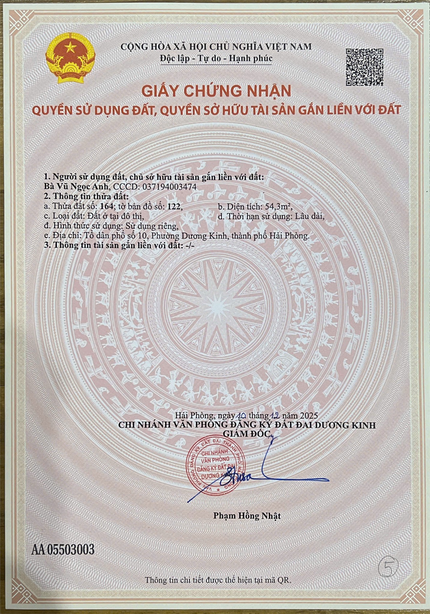 Lô góc ngõ ô tô Hoà Nghĩa – Dương Kinh  Giá tầm 1,x tỷ  Hàng hiếm khu dân cư  ZALO 0567 222 555 15975900