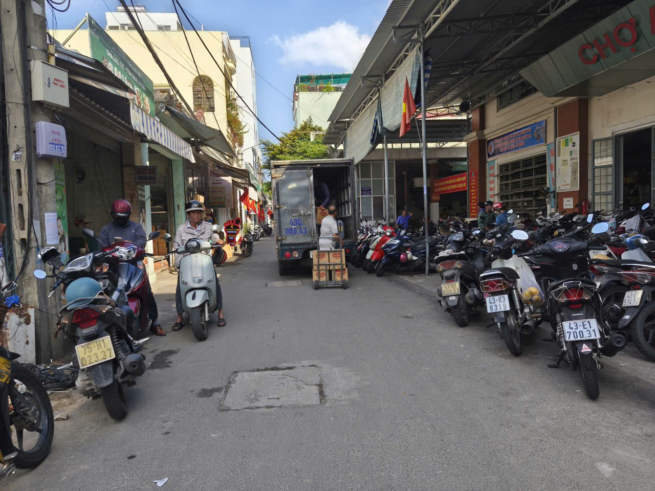 ♥ Mặt Chợ An Hải Đông, đường Ô tô 5m, 155m2, ngang 6.6m, 2 mặt thoáng, 16.x tỷ 15976146