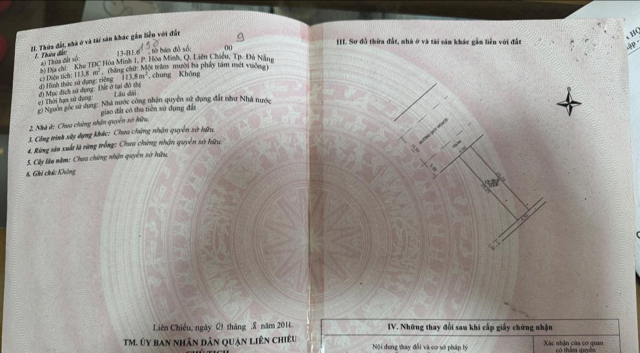 🔴💥Bán nhà C4 đường 10,5m Trần Đình Tri - cách biển chỉ 50m 15976157