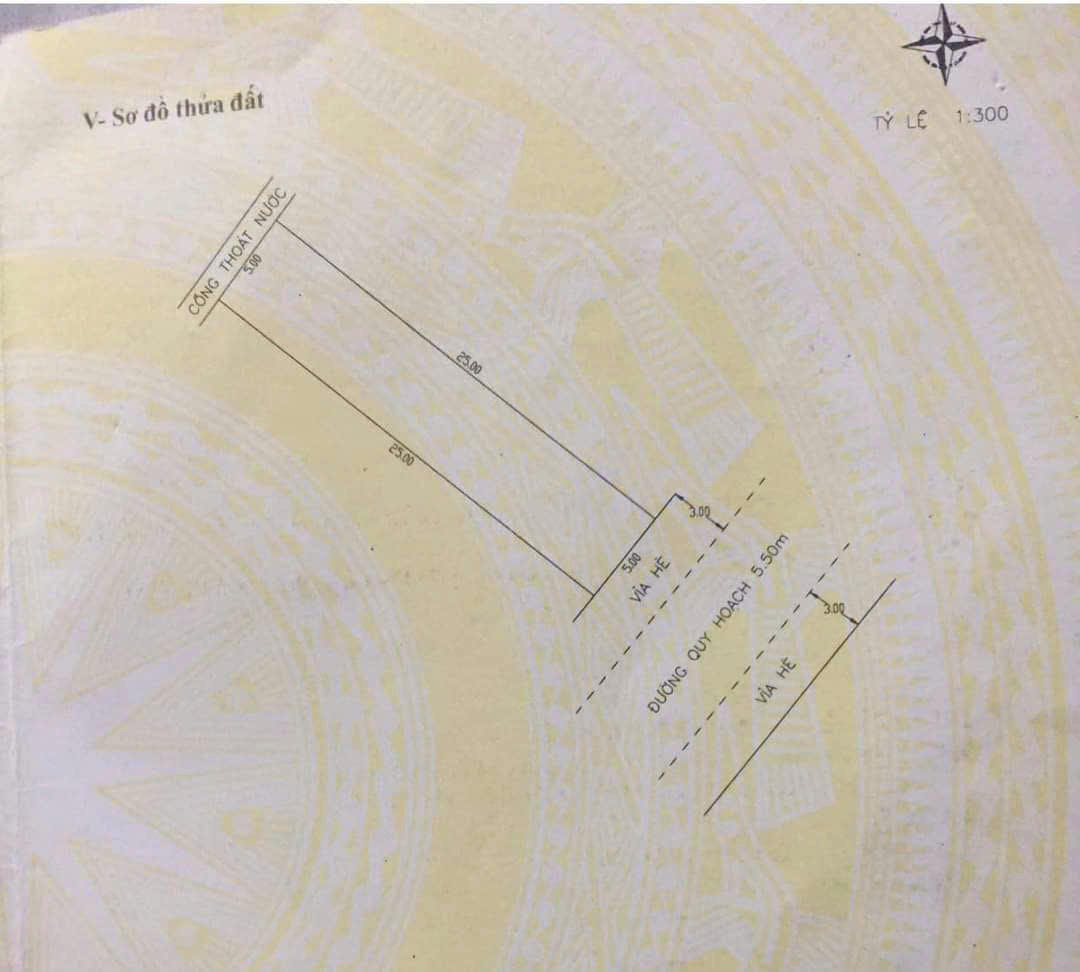 Bán đất đường Bàu Mạc 4 - Gần biển thoáng mát-DTĐ: 125m2 (5x25)m 15976325