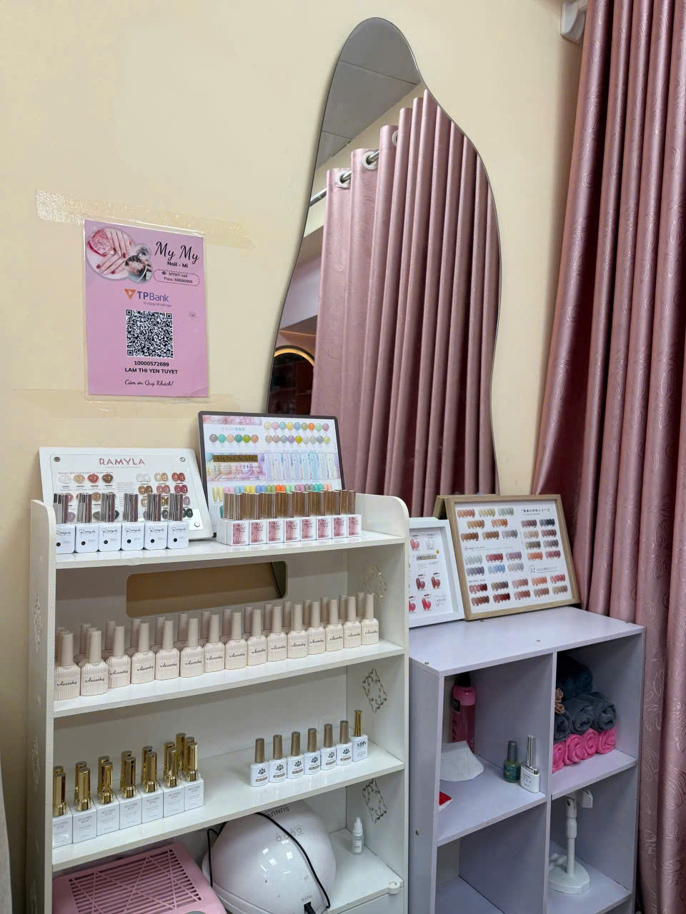 SANG NHƯỢNG TIỆM NAIL – MI – SPA TẠI PHÚ ĐÔ, NAM TỪ LIÊM, HN CHỈ 50TRIỆU 15976608