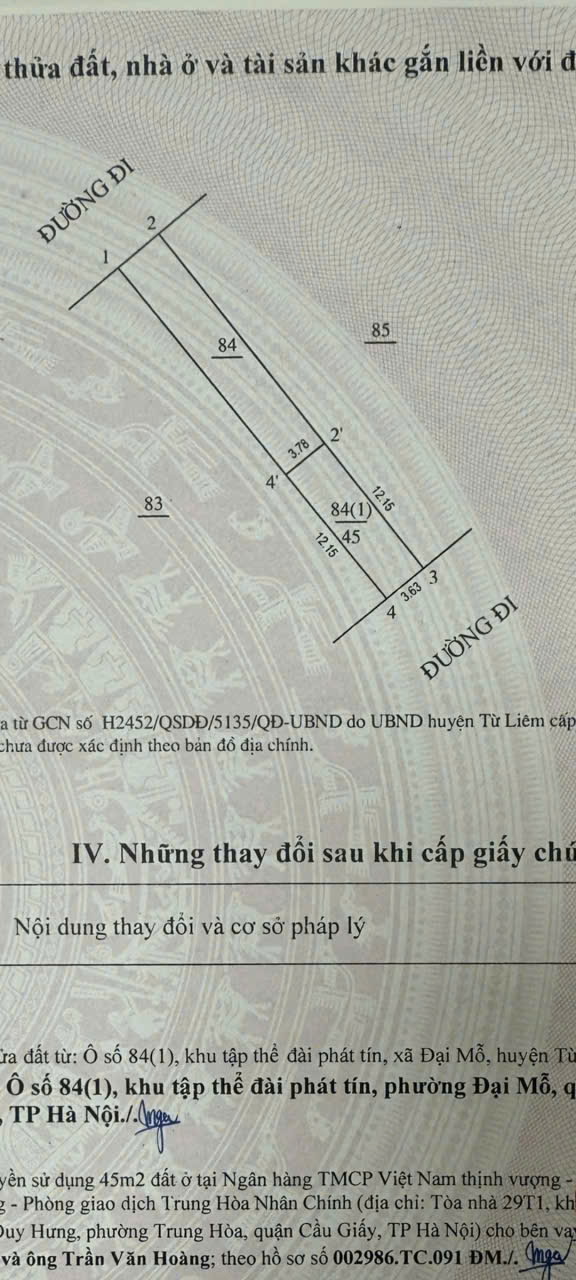 NHÀ ĐẸP – GIÁ TỐT –CHÍNH CHỦ Bán Nhà Riêng Đường Đại Mỗ, Phường Đại Mỗ, Nam Từ Liêm, Hà Nội 15976730