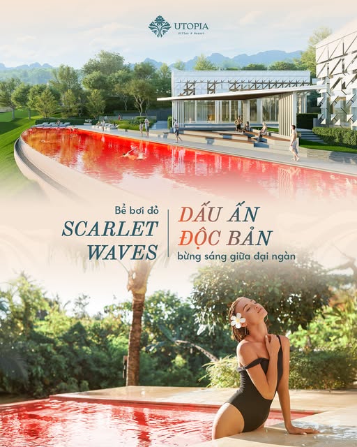 🔥 SCARLET WAVES – BỂ BƠI ĐỎ ĐỘC NHẤT KHIẾN GIỚI ĐẦU TƯ & TÍN ĐỒ CHECK-IN “ĐỨNG NGỒI KHÔNG YÊN” 🔥 15976761