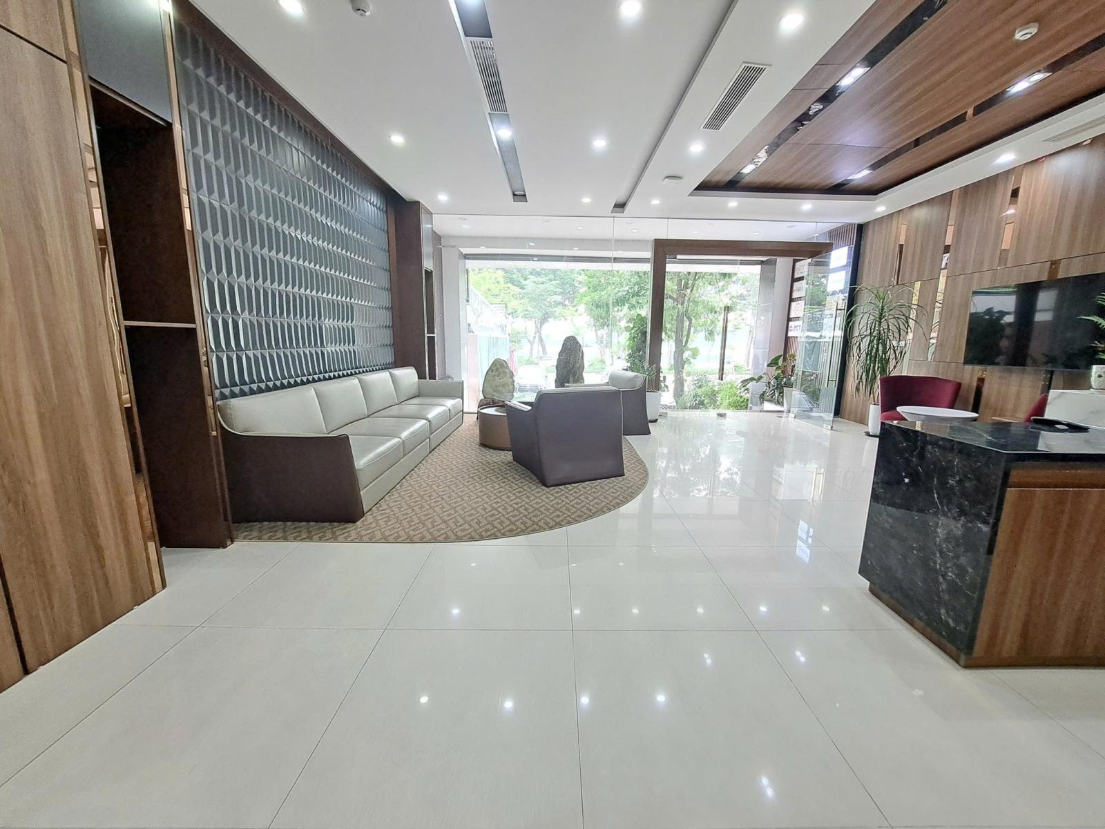 🔅 TÒA VĂN PHÒNG 2 MẶT PHỐ NGUYỄN HỮU THỌ, VIEW HỒ LINH ĐÀM, 250M2 9 TẦNG  MT 8M 🔅 15976845