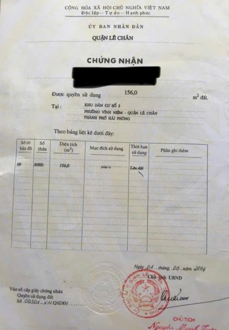 Đất rẻ nhất mặt đường 633 Thiên Lôi - 156m - mặt tiền 4.4m - đường 15 - giá 69 tr/m 15976873