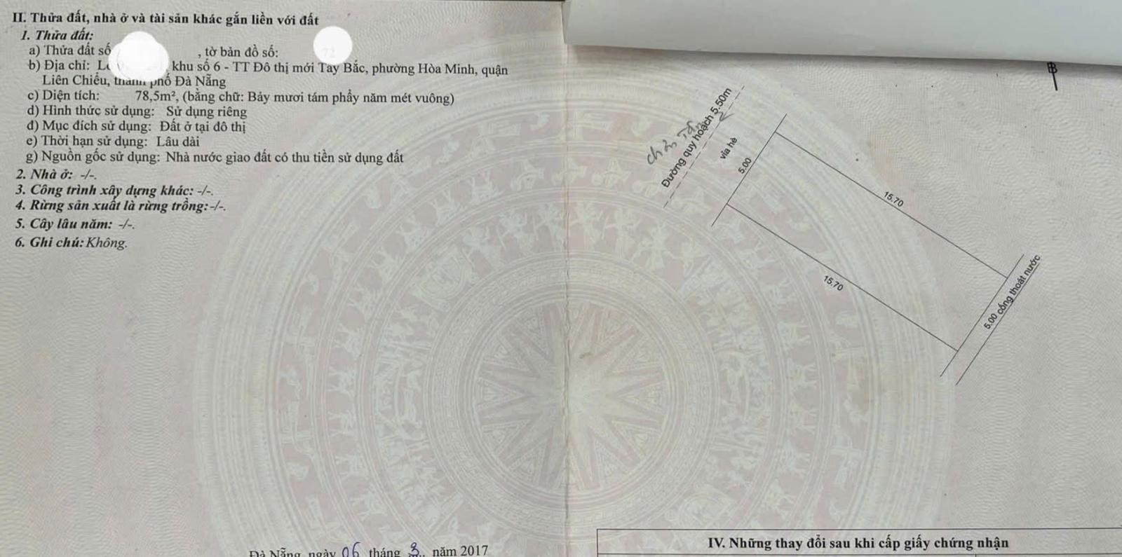 🔴💥Bán đất Chơn Tâm 2 - Hòa Minh - Liên Chiểu - Đà Nẵng 15976952