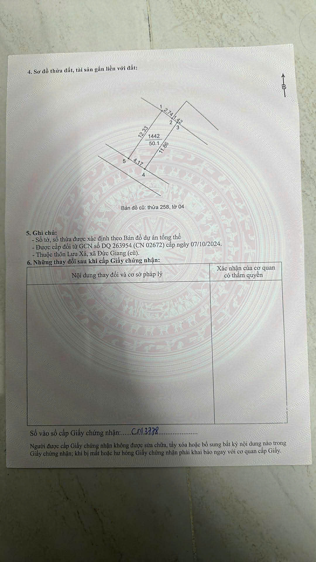 Chính chủ bán đất Đức Thượng, Hoài Đức, Hà Nội - Gần Hồ Điều Hòa, chợ, QL32 - Giá đầu tư 15976986