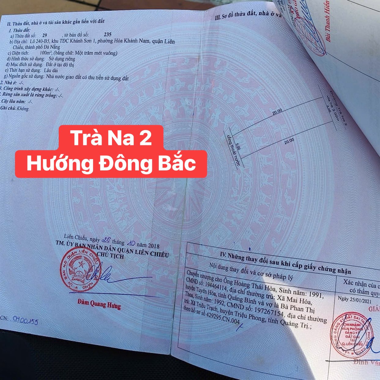 🔴💥Bán đất đường Trà Na 2 - Hòa Khánh, Thành Phố Đà Nẵng 15976998