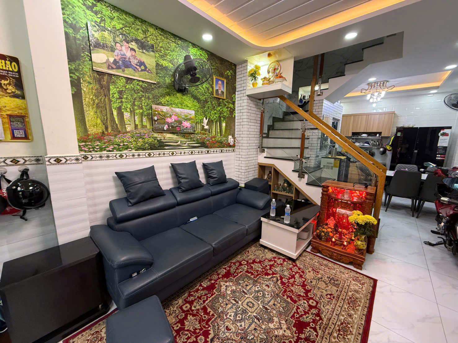 NHÀ 1 SẸT NGẮN 10M RA SONG HÀNH Q12 - NGÃ TƯ AN SƯƠNG- DT40M2 - 2 TẦNG -2PG-2WC - GIÁ 3 TỶ NHĨNH 15977081